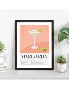 Affiche Cocktail Margarita 2