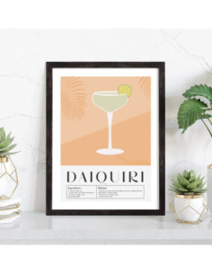 Affiche Cocktail Daiquiri 2