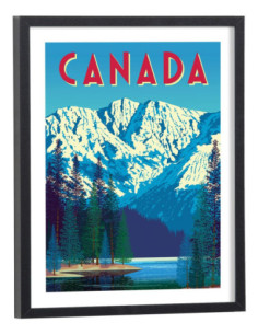 Affiche Canada Vintage