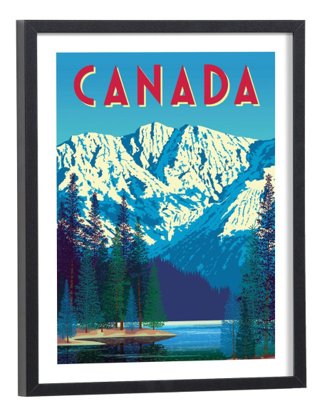 Affiche Canada Vintage