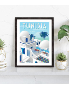 Affiche Tunisie Vintage 2