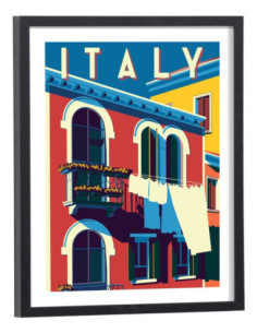 Affiche Italie vintage