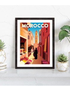 Affiche Maroc Vintage 2