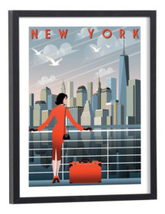 Affiche New York vintage