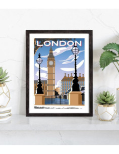 Affiche Londres Vintage 2