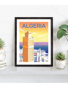 Affiche Algérie vintage 2