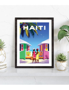 Affiche Haïti Vintage 2