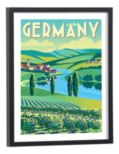 Affiche Allemagne Vintage