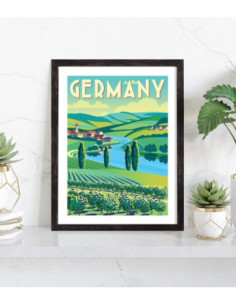 Affiche Allemagne Vintage 2