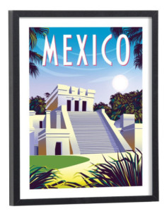 Affiche Mexique Vintage
