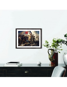 Reproduction La liberté guidant le peuple - Eugène Delacroix 2
