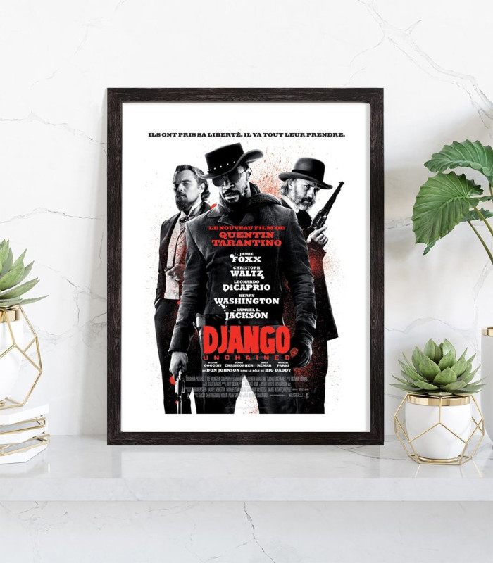 Cadre Déco Film Django Unchained