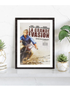 Affiche du Film La grande évasion avec Steve McQueen 2