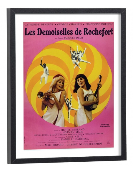 Affiche film Les Demoiselles de Rochefort