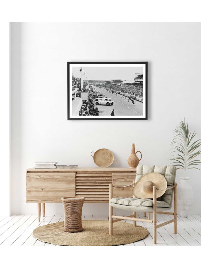  Affiche départ 24h du Mans