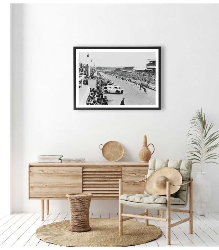  Affiche départ 24h du Mans