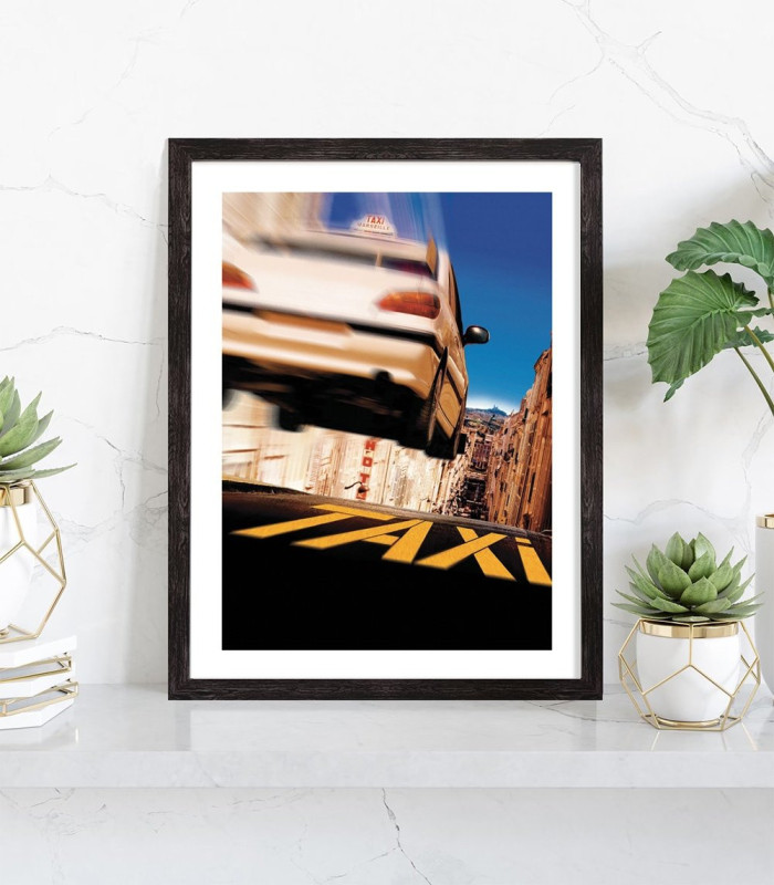  Affiche Taxi Marseille