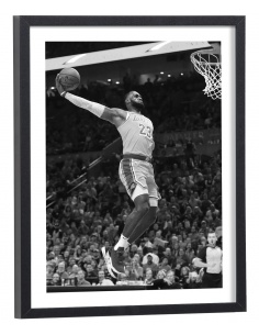 Affiche LeBron James Basketball NBA