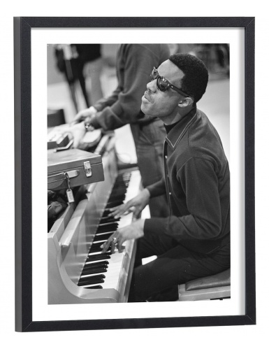 Affiche Stevie Wonder piano