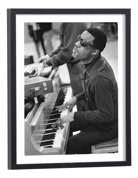 Affiche Stevie Wonder piano