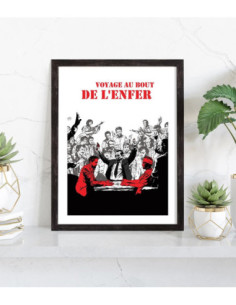 Affiche Film Voyage au bout de l'enfer 2