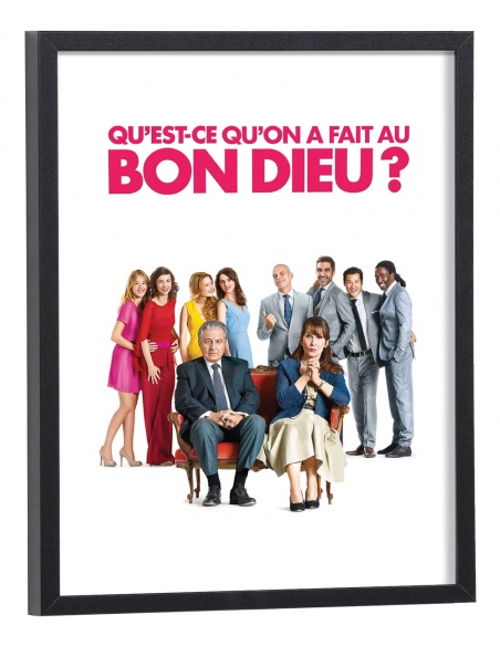 Affiche film Qu'est-ce qu'on a fait au Bon Dieu