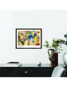 Tableau Reproduction Kandinsky - Composition 4 2