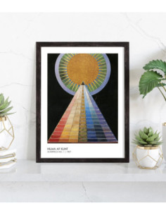 Tableau Reproduction Hilma af Klint - Altarpiece No 1 2