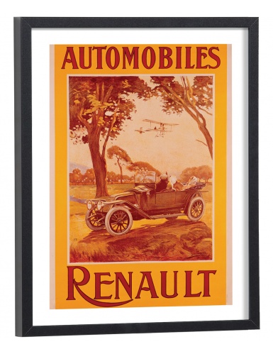 Affiche Pub Automobiles Renault