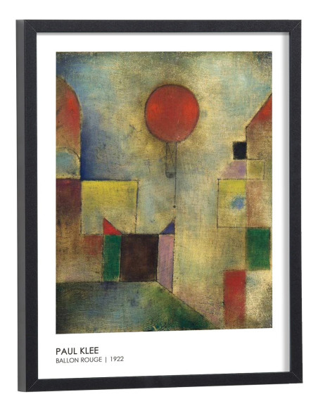 Tableau Reproduction Paul Klee - Ballon rouge
