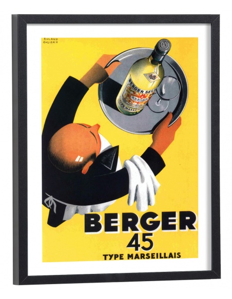 Affiche Pub Berger 45