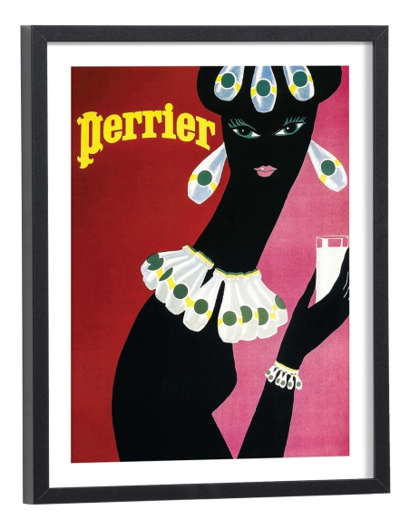 Affiche Pub Perrier (Bijoux)