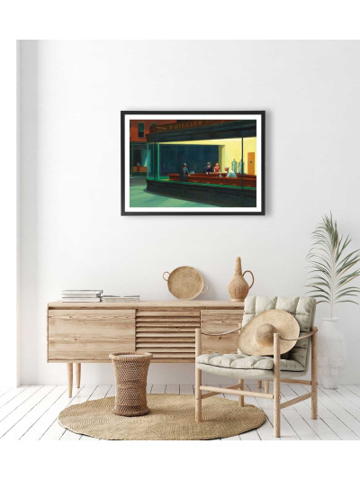  Affiche Nighthawks Edward Hopper