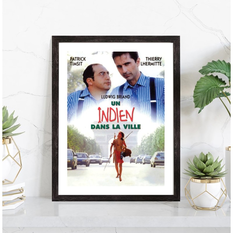 Affiche du film Un indien dans la ville - Cinéma français
