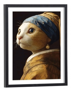 Chat art style Vermeer