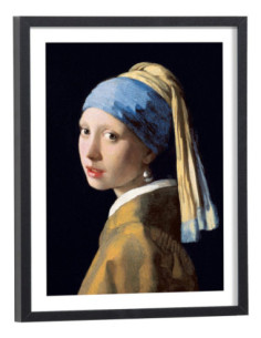 Tableau Vermeer La Jeune Fille à la perle