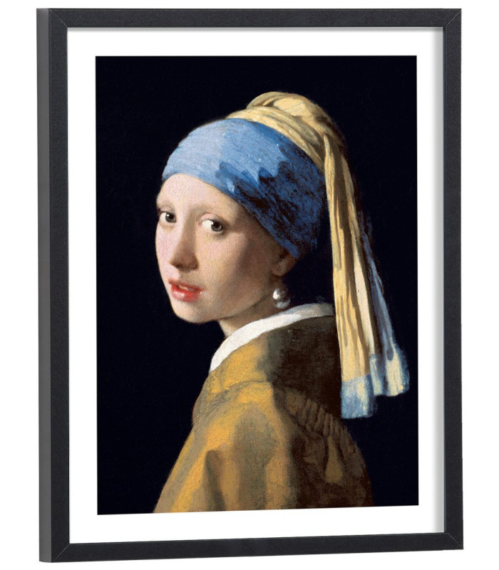 Tableau Vermeer La Jeune Fille à la perle