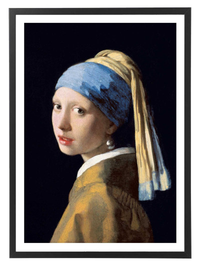 Tableau Vermeer La Jeune Fille à la perle