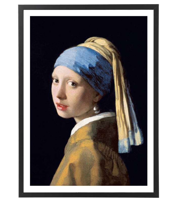Tableau Vermeer La Jeune Fille à la perle