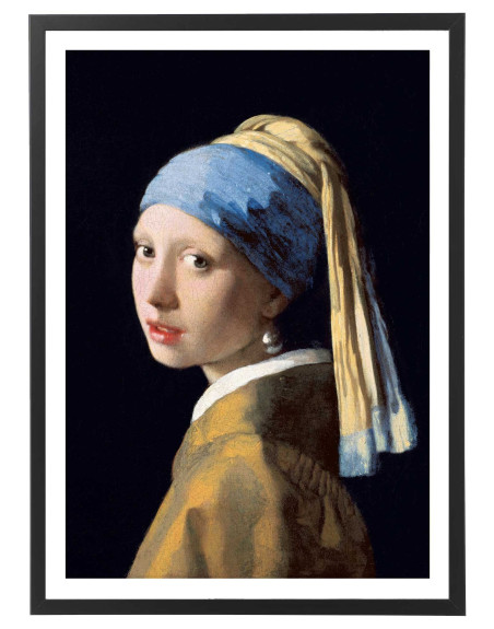 Tableau Vermeer La Jeune Fille à la perle