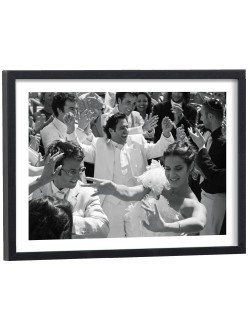 Affiche film La vérité si je mens en noir et blanc