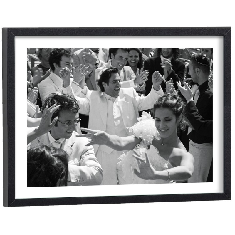 Affiche film La vérité si je mens en noir et blanc