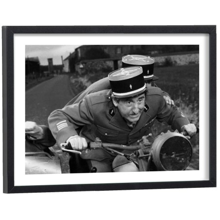 Affiche film On a retrouvé la 7ème compagnie en noir et blanc