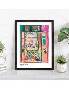 Tableau Reproduction Henri Matisse - Fenêtre ouverte, Collioure 2
