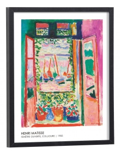 Tableau Reproduction Henri Matisse - Fenêtre ouverte, Collioure