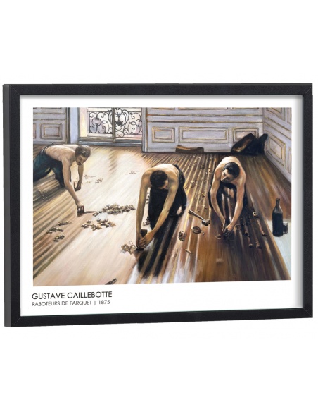 Reproduction Gustave Caillebotte - Les Raboteurs de parquet