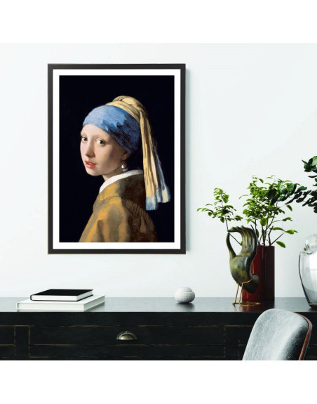  Affiche Vermeer La Jeune Fille à la perle