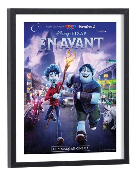 Affiche film En avant Disney Pixar