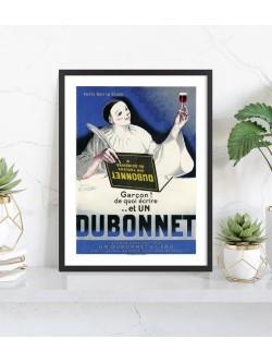 Affiche Dubonnet Vintage | Poster publicitaire 30x40