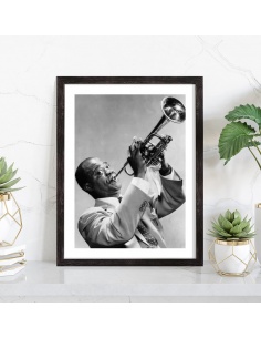 Affiche Louis Armstrong 2